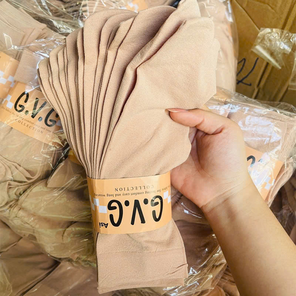 Set 10 đôi tất da GVG