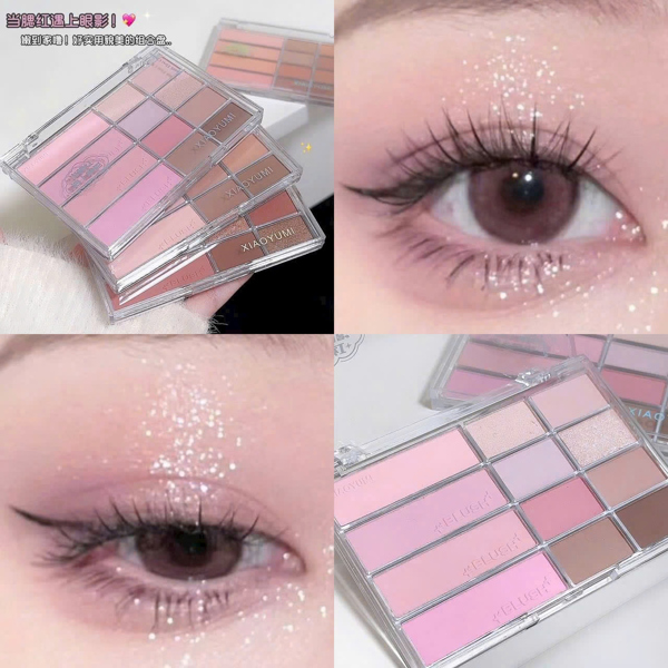 Phấn mắt má hồng 12 ô Xiaoyumi