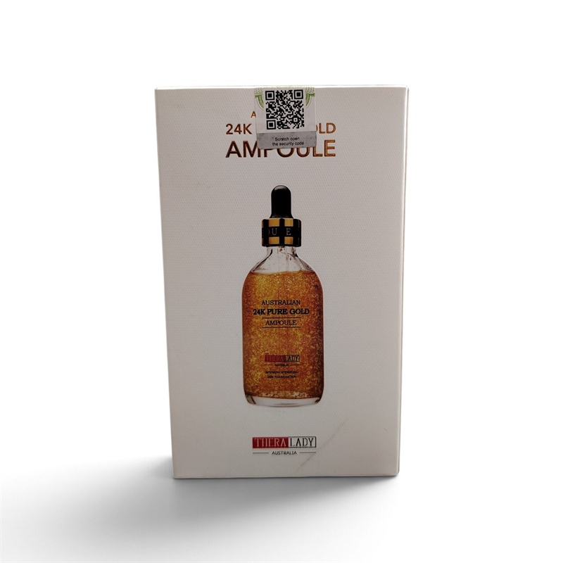 Serum vàng Thera Lady 24K Pure Gold Ampoule sáng da, chống lão hóa, đều màu da, dưỡng da căng bóng ẩm mượt 100ml