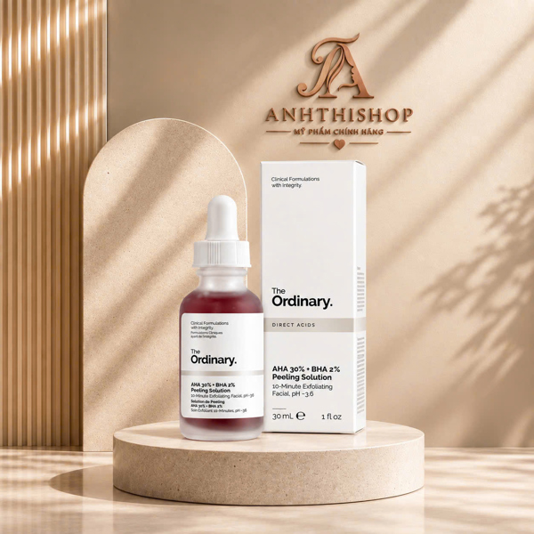 Tinh Chất Tẩy Tế Bào Chết Hóa Học The Ordinary AHA 30% + BHA 2% Peeling Solution 30ml - Tẩy Tế Bào Chết & Làm Sáng Da