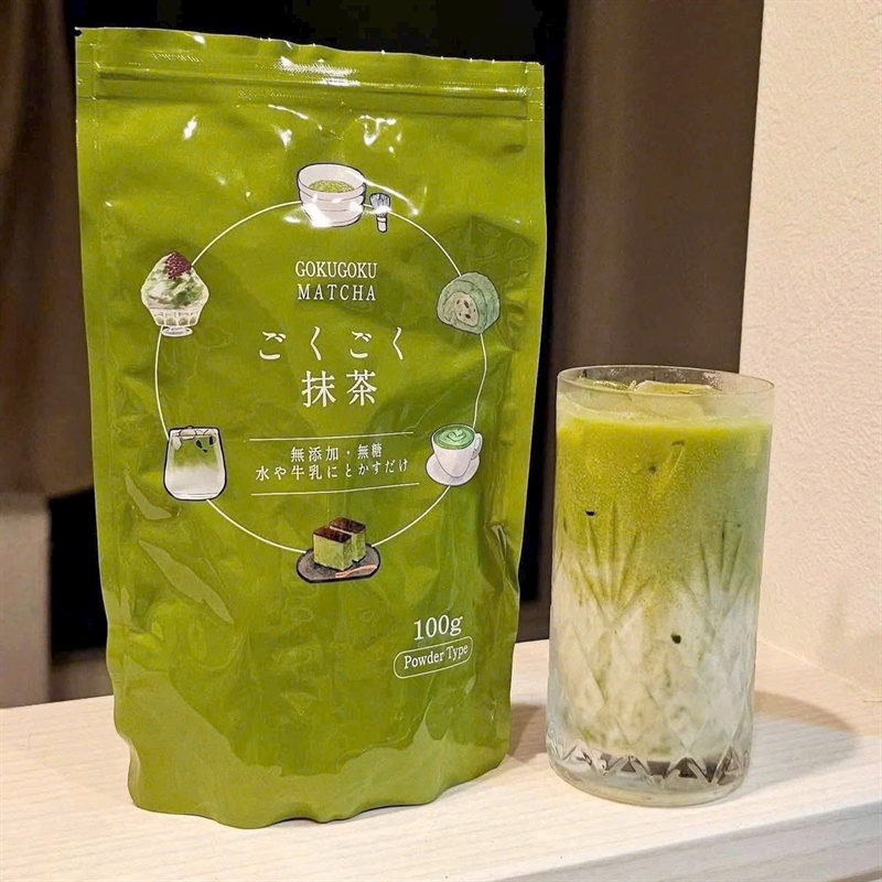 Bột matcha nguyên chất Gokugoku Nhật 100gram