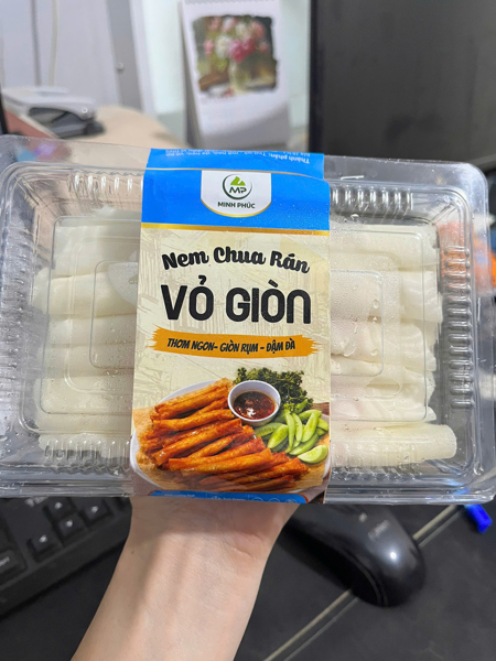 Nem Vỏ Giòn Rẻ Minh Phúc 240gr