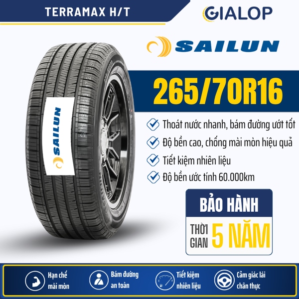 Lốp Sailun 265/70R16 112T SV16 WHSL