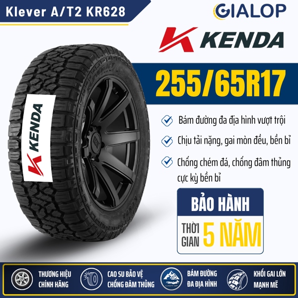 Lốp Kenda 255/65R17 114T KR628