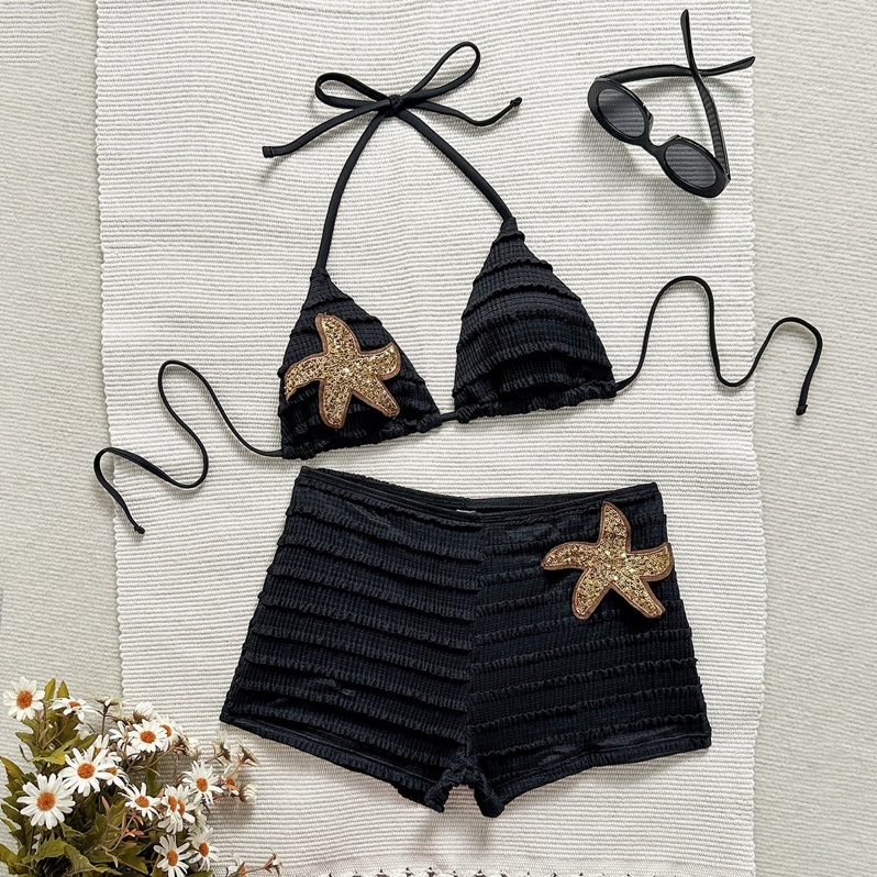 BIKINI 2 MẢNH SAO HOTTREND - ĐEN