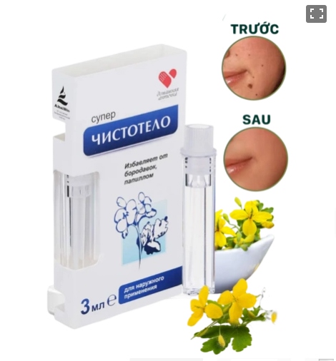 Gel Tẩy Nốt Ruồi DVELINIL Nga chính hãng