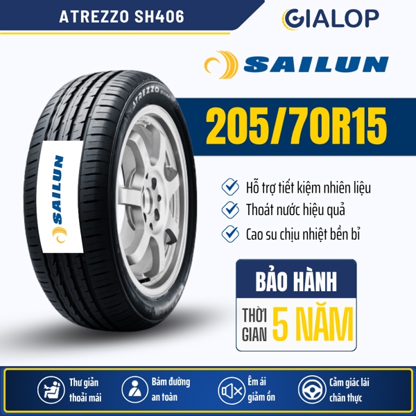 Lốp Sailun 205/70R15 96T SH406 BHSL
