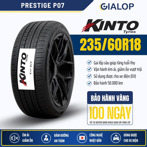 Lốp Kinto 235/60R18 P07