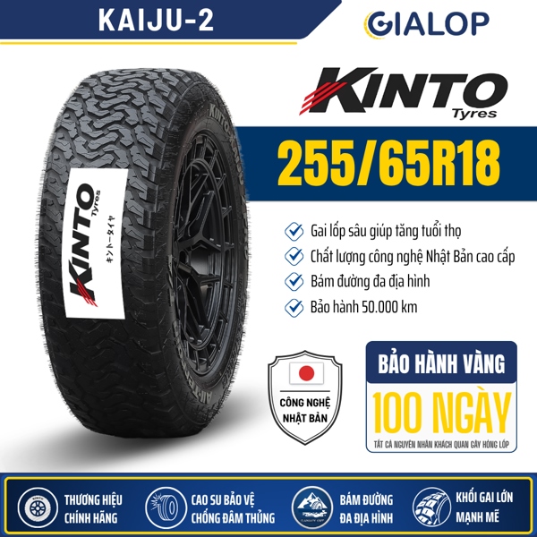 Lốp Kinto 255/65R18 KAIJU 2