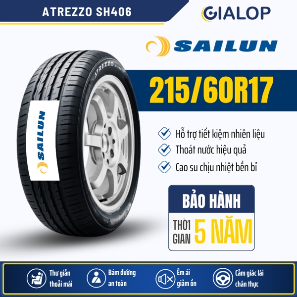 Lốp Sailun 215/60R17 96T SH406 BHSL