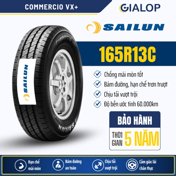 Lốp Sailun 165R13C 94/93P 8PR SL83 BHSL