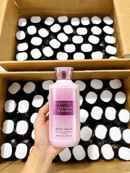 Sữa Tắm Bath Body Works A Thousand Wisher 295ml - Ảnh 1