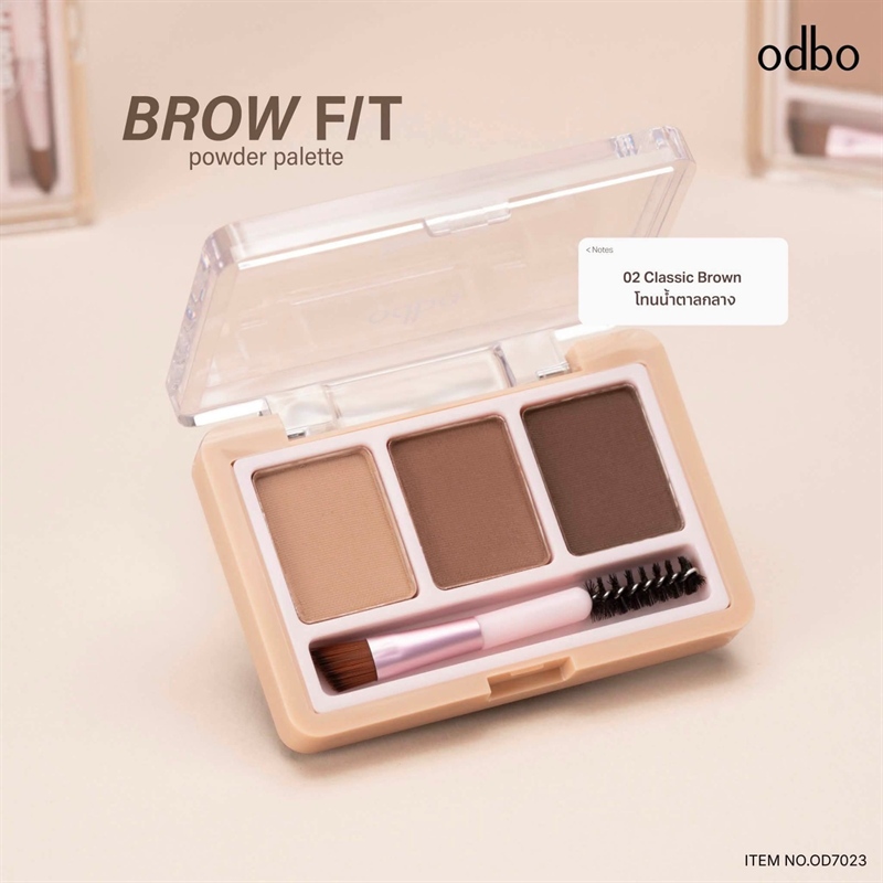 Phấn kẻ mày odbo OD7023