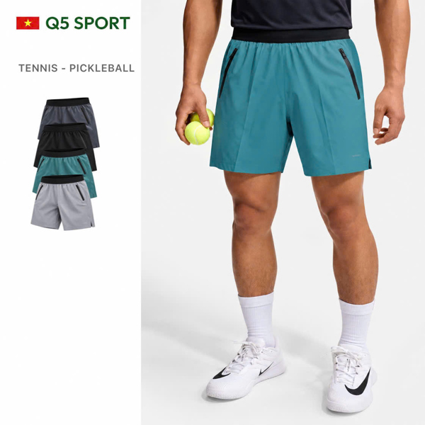 Short 6inch đai đen