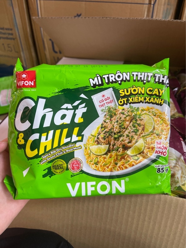 Mì trộn chất chill