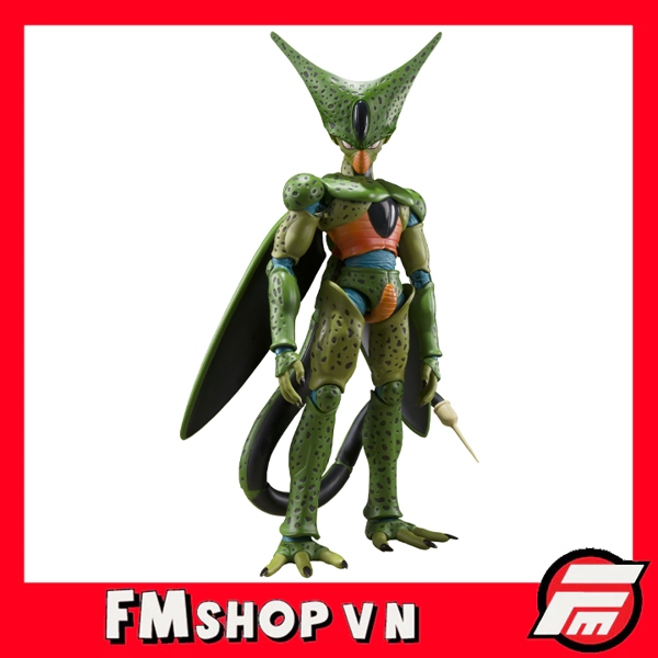 ( NO BOX, BỊ TRẦY SƠN) SHF DRAGON BALL Z CELL FIRST FORM