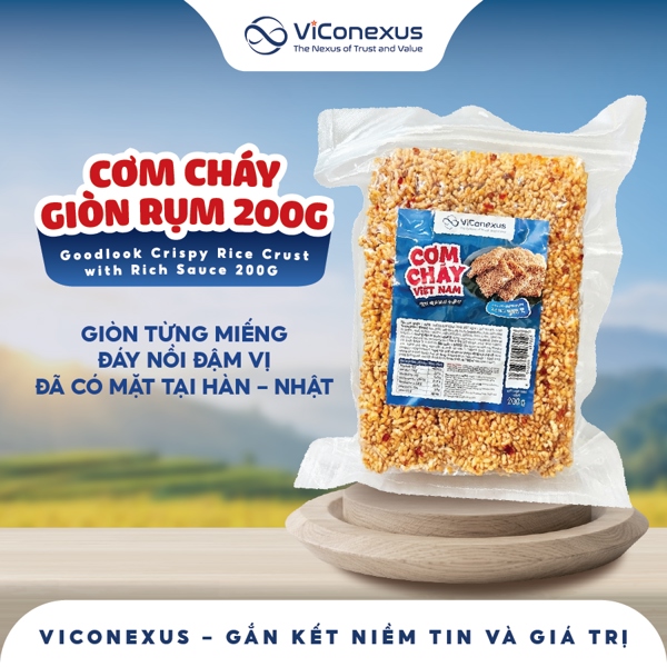 Cơm Cháy Đáy Nồi Good Luck 200g / Good Luck Crispy Rice 200g