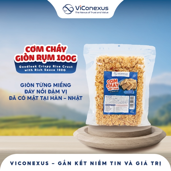 Cơm Cháy Đáy Nồi Good Luck 100g / Good Luck Crispy Rice 100g