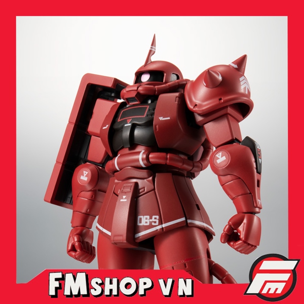 (2ND) ROBOT SPIRITS MS-06S CHAR'S ZAKU REAL MARKING VER MÔ HÌNH CÓ KHỚP