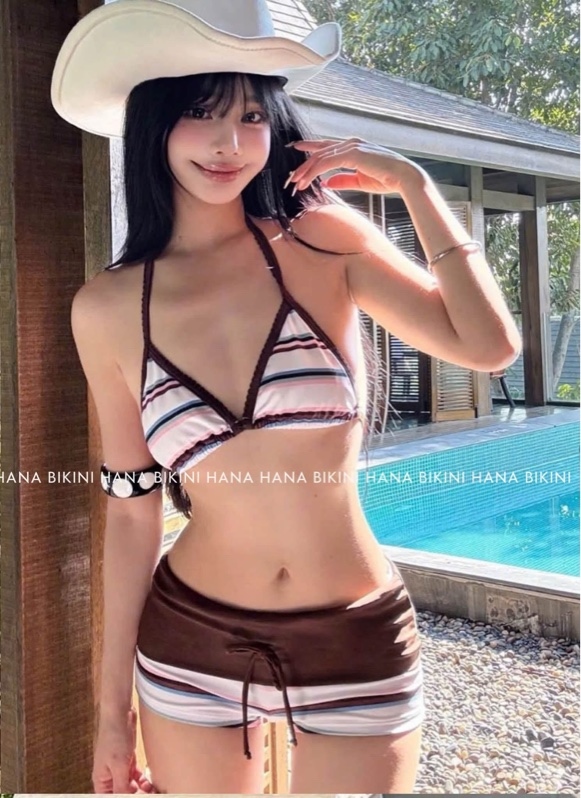 BIKINI 2M DẠNG QUẦN XINH IU - NÂU