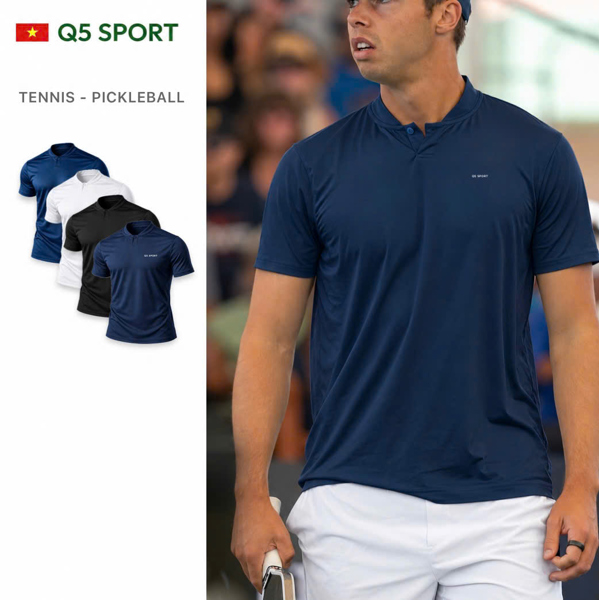 ÁO CỔ TRỤ HENLEY BENJOHN