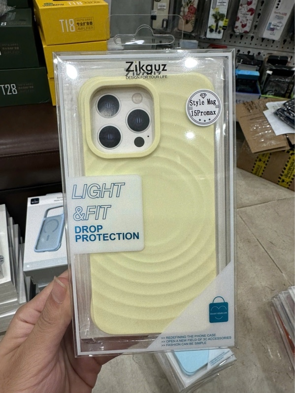 Ốp iPHONE 15 Pro Max 6.7 Zikgus Style Mag