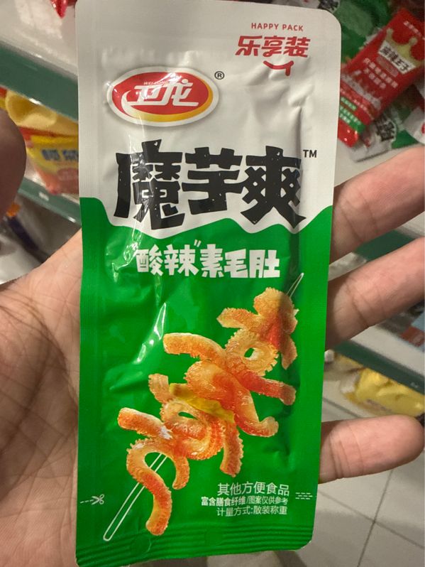 魔芋爽 酸辣 Xách bò xanh chua cay