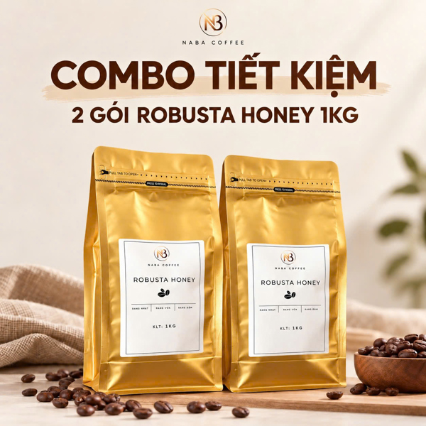 COMBO 2KG ROBUSTA HONEY