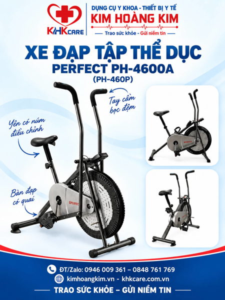 Xe đạp tập thể dục PH-4600A (PH-460P)