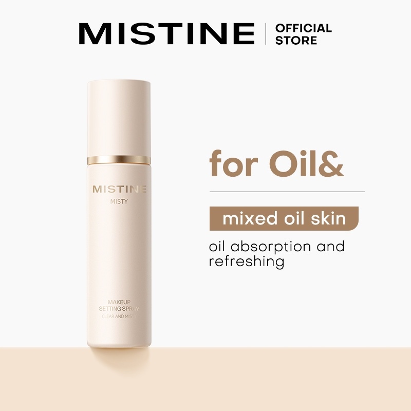 XỊT KHOÁ MAKEUP MISTINE MATTE 100ML VÀNG