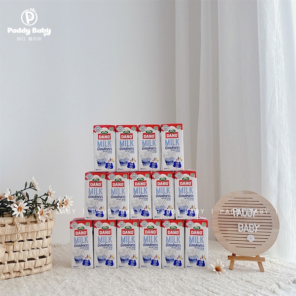 Sữa tiệt trùng nguyên kem Dano H-Milch Date T01.2027
