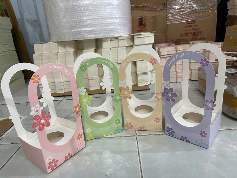 TÚI GIẤY ĐỦ MÀU