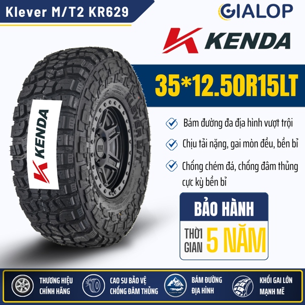 Lốp Kenda 35*12.50R15LT 113Q KR629