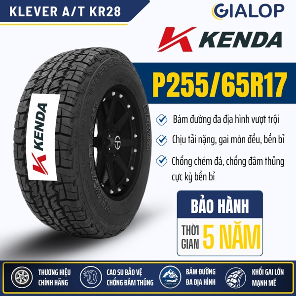 Lốp Kenda P255/65R17 110S KR28