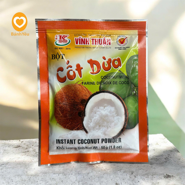 Bột cốt dừa Vĩnh Thuận 50g