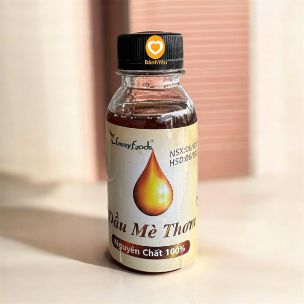 Dầu Mè Thơm ClasyFoods 100ml