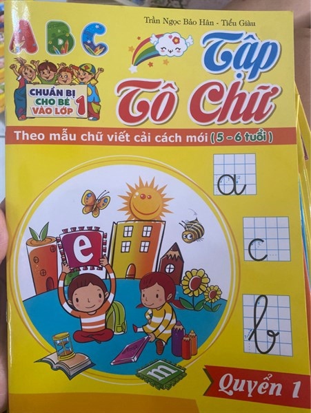 Tập tô chữ quyển 1 (5-6t)
