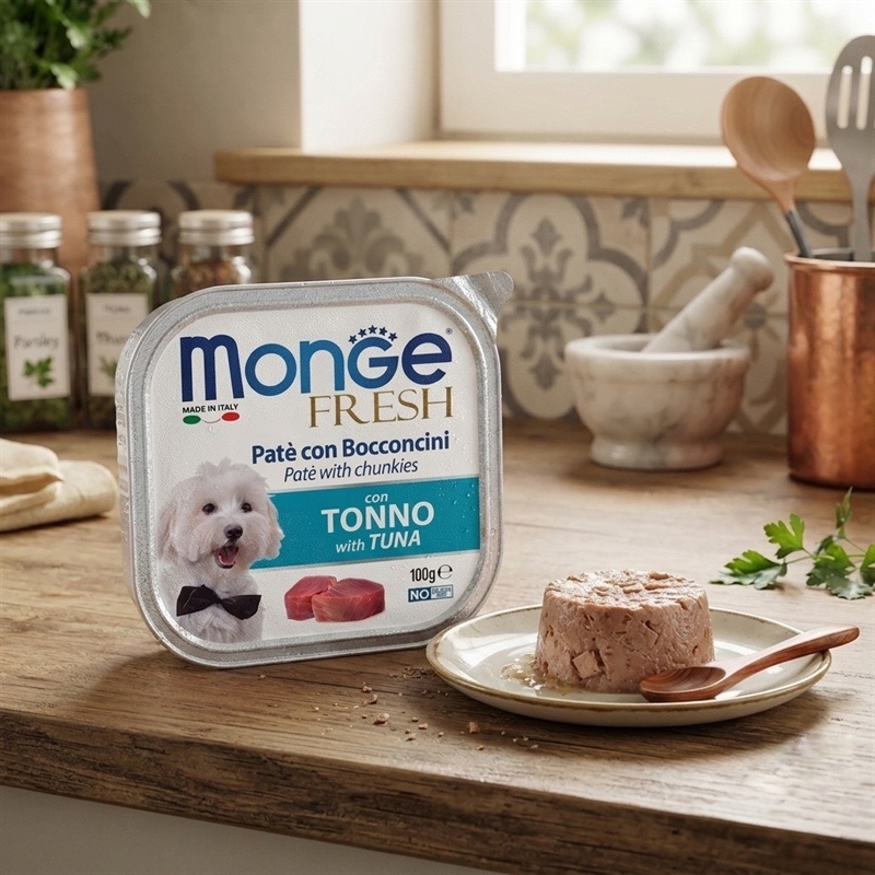 Pate Monge cho chó vị Cá ngừ 100g
