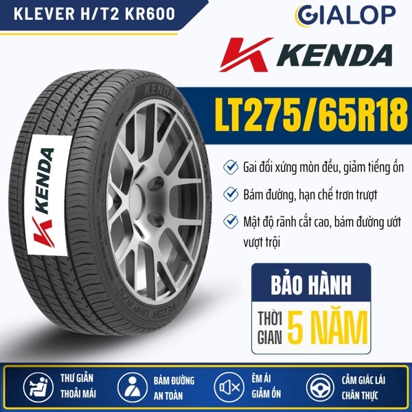 Lốp Kenda LT275/65R18 123/120R KR600