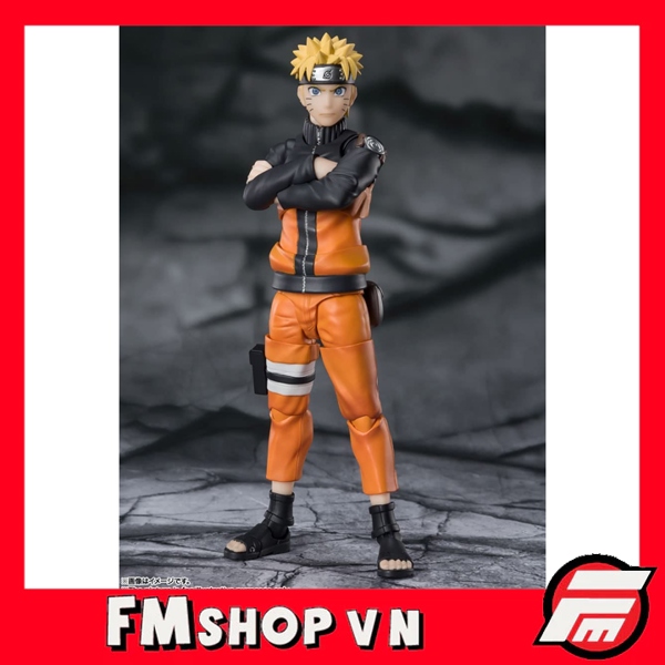 (2ND TRẦY GIỮA BỤNG ÁO) SHF NARUTO UZUMAKI THE JINCHURIKI ENTRUSTED WITH HOPE