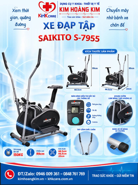 Xe Đạp Tập thể dục Sankito S-7955