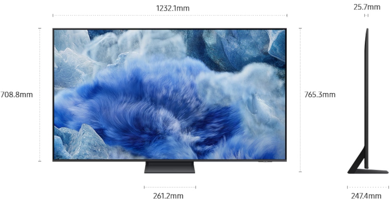 Smart Tivi QLED Samsung AI 4K 55 inch QA55Q8F5 2025 - Việt Nam - Trải nghiệm chơi game mượt mà