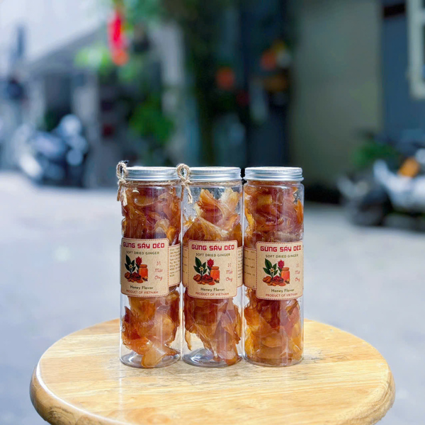 Gừng Dẻo Mật Ong