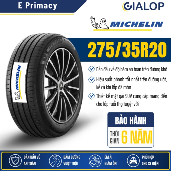 Lốp MICHELIN 275/35R20 E Primacy ST*MO Acoustic
