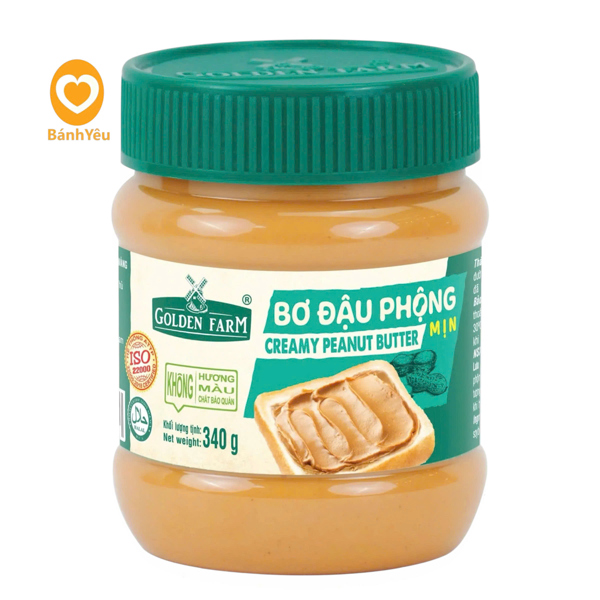 Bơ đậu phộng mịn 340g