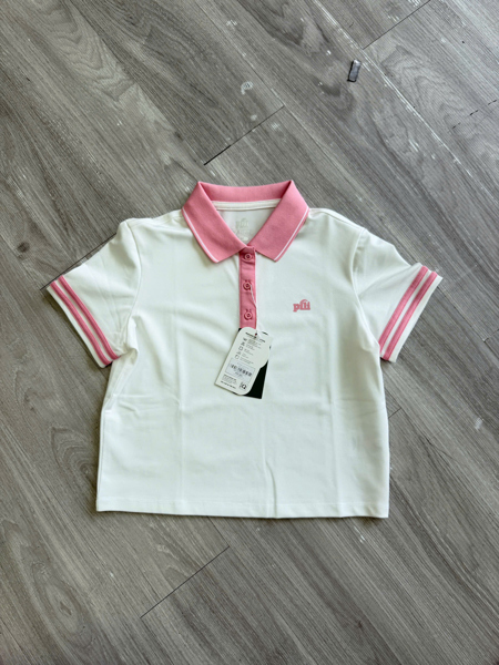Giền Pickleball - ESS Polo croptop nữ basic
