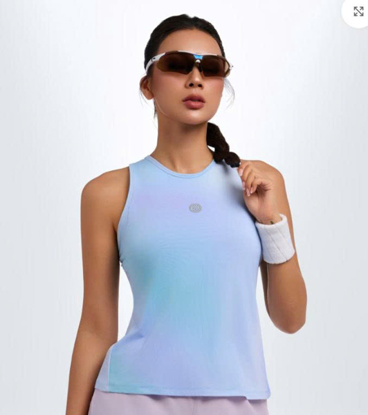 Giền Pickleball - Áo T-top fit nữ ombre