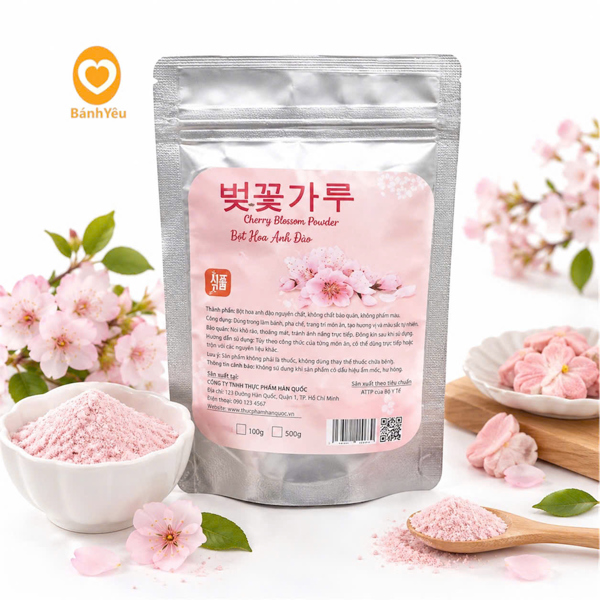 Bột Hoa Anh đào 100g