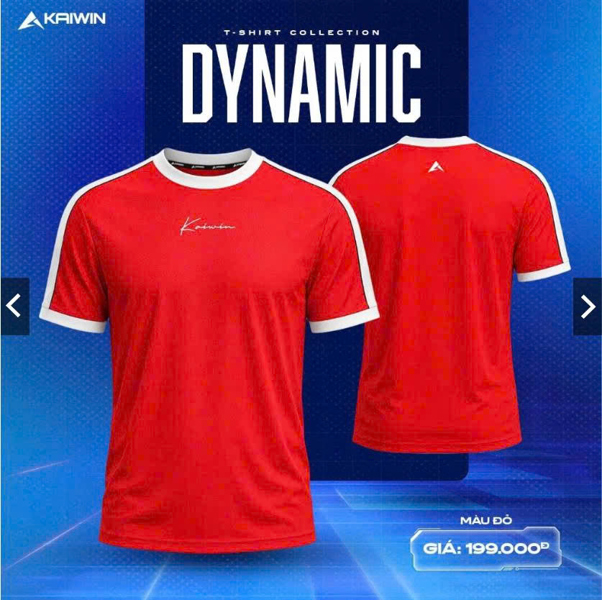 Giền Pickleball - Áo T-Shirt Kaiwin Dynamic