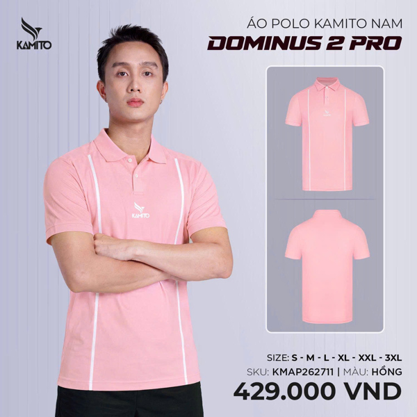 Giền Pickleball - Áo Polo Nam Kamito Dominus 2 Pro